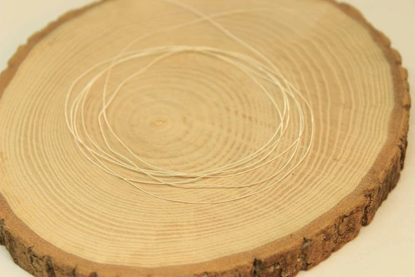 Amazonit Taşı Rondela Faset Kesim 3.5*2.5mm Kolye (Sabit Klipsli) - Resim 2