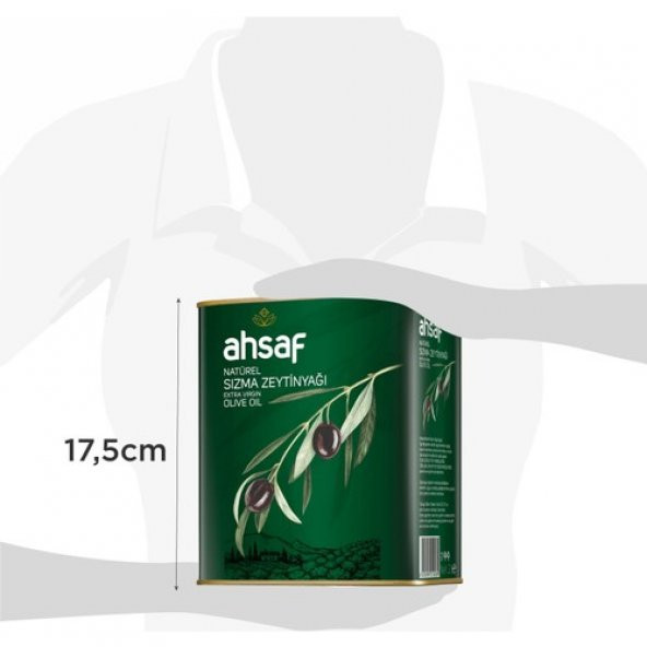 Ahsaf Natürel Sızma Zeytinyağı 2L-Teneke (3lü Ekonomik Paket) - 2