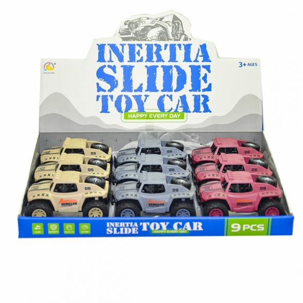 BHX802 Display Sürtmeli Of Road Jeep - Can-Em Oyuncak