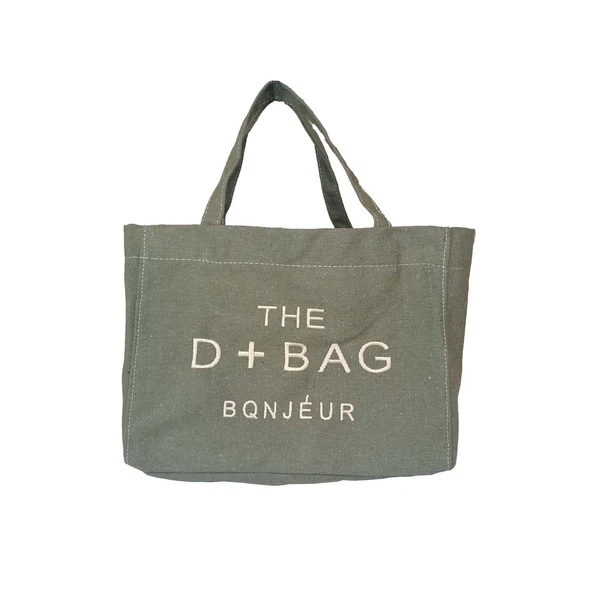 Liva 9009 Kanvas Kumaş Çapraz Ve El Omuz Çantası - Resim 6