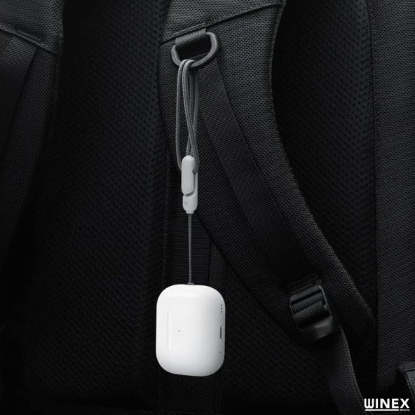Winex Pods Pro 2 ANC TWS Bluetooth Kulaklık Bileklikli Beyaz - 6