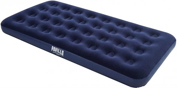 Bestway Tek Kişilik Battal Boy Şişme Yatak Unisex, mavi, Tek Beden