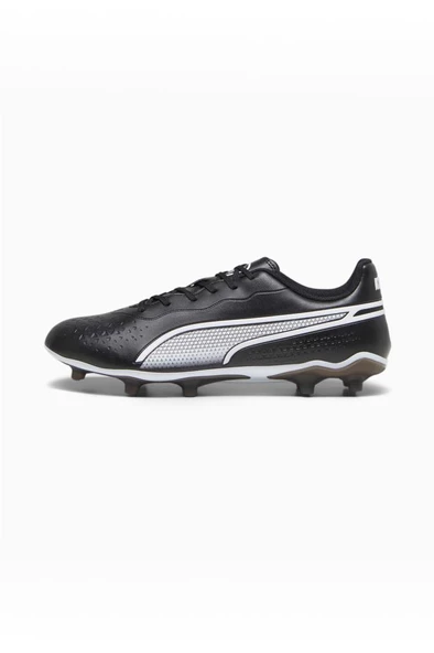 Puma 107570 01 KING MATCH FG/AG Erkek Krampon Siyah Beyaz 40-45