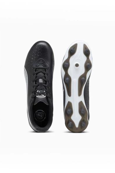 Puma 107570 01 KING MATCH FG/AG Erkek Krampon Siyah Beyaz 40-45 - 4