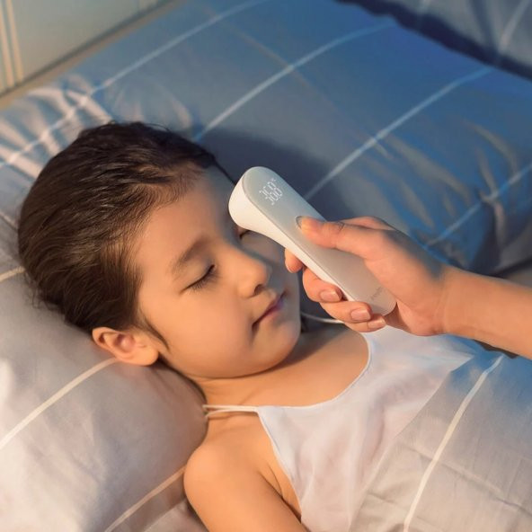 iHealth Led Göstergeli Temassız Dijital Ateş Ölçer Termometre - 5