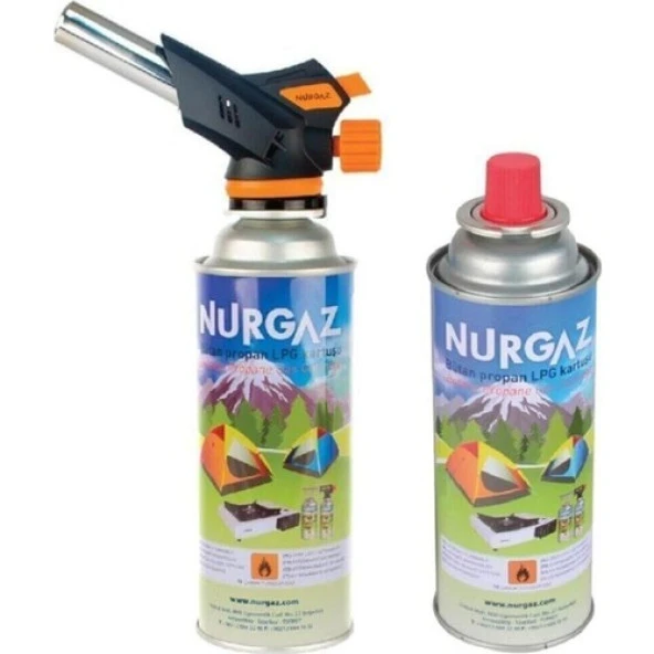 Nurgaz Firebird Torch Pürmüz+2 Adet 220 gr Kartuş Tüp