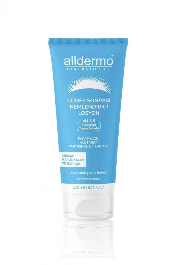 Alldermo Güneş Sonrası (AFTER SUN) Nemlendirici Losyon 200ml