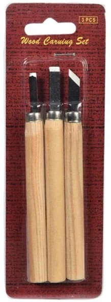 Südor 3'lü Ahşap Oyma Seti / BS37 ürün görseli