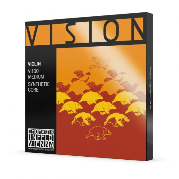 THOMASTİK VİSİON VI100 KEMAN TEL SETİ