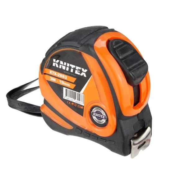 Knitex 2883 Kauçuklu Şerit Metre 3*19