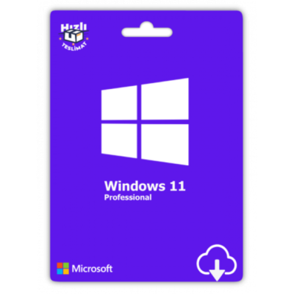 Windows 11 Pro Retail Online Dijital Lisans Anahtarı