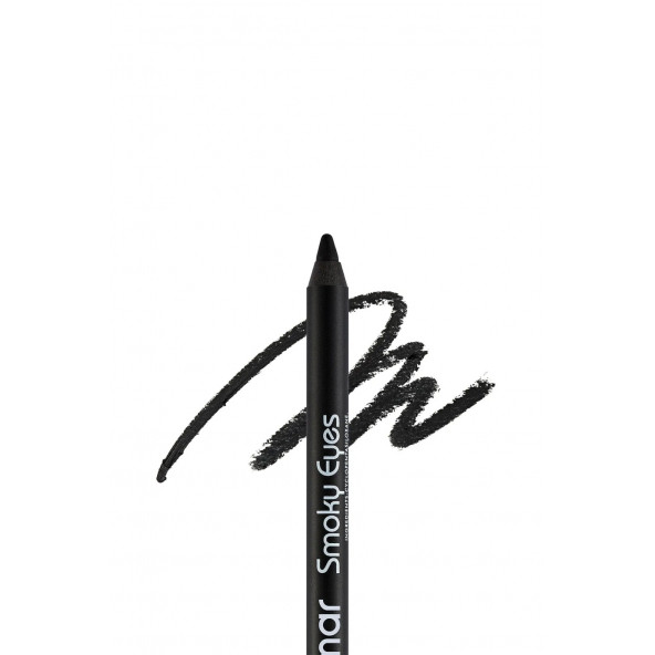 FLORMAR Buğulu Makyaj Göz Kalemi Karbon Siyah - 3