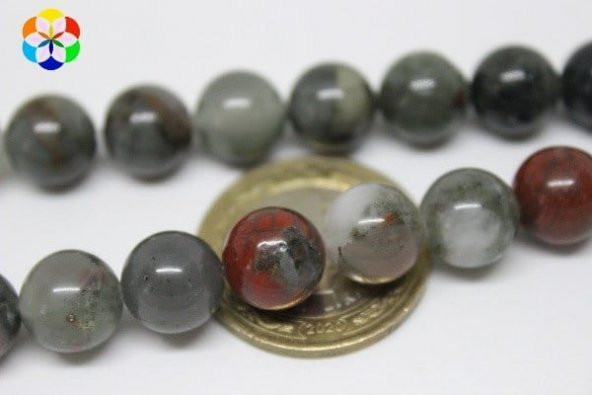 Kan Taşı YARIM Dizi 10mm (18cm uzunluğundadır) - Resim 2