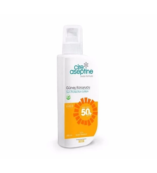 Cire Aseptine Güneş Koruyucu Losyon Spf 50+ 200 Ml