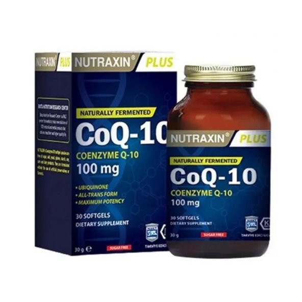 Nutraxin CoQ-10 100 mg 30 Kapsül