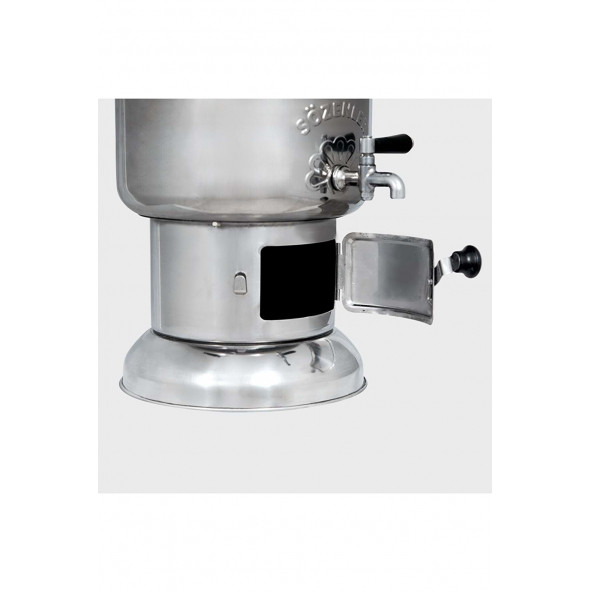 Sözenler Krom Semaver Kömürlü 4 lt. KS 11 ( Tasima Çantalı ) - 2
