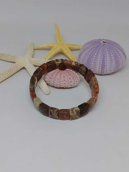 Riyolit Taşı Unisex Bileklik ürün görseli