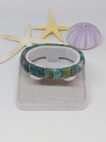 Akik Taşı Unisex Bileklik - Resim 2