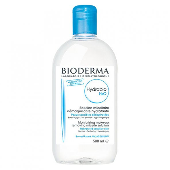 Bioderma Hydrabio H2O Yüz ve Makyaj Temizleme Suyu 500 ml