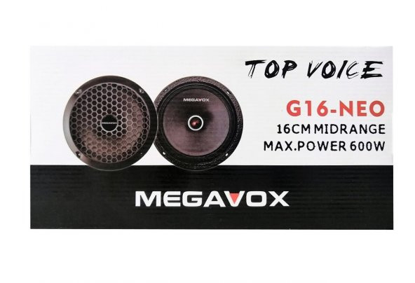 Megavox G 16 Neo 16 Cm Araç Hoparlör