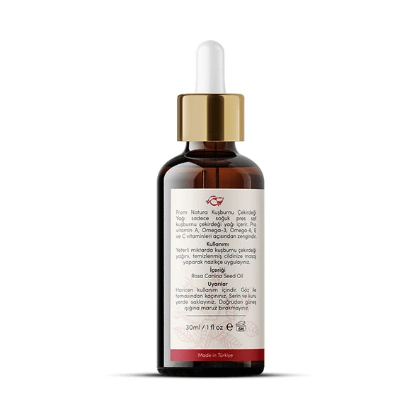 From Natura Kuşburnu Çekirdeği Yağı 30 ml - Resim 4