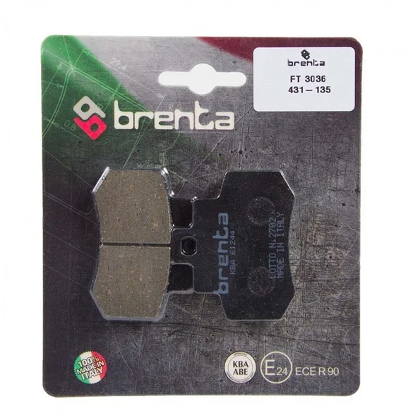Brenta FT3036 Organik Disk Fren Balata