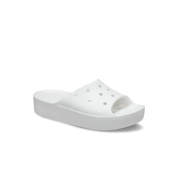 Crocs Classic Platform Slide Kadın Terlik Beyaz 208180-100 - 2