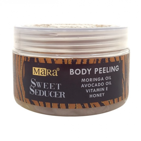 Mara Sweet Seducer Değerli Yağlar İçeren Bal Vanilya Vücut Peelingi 300 gr