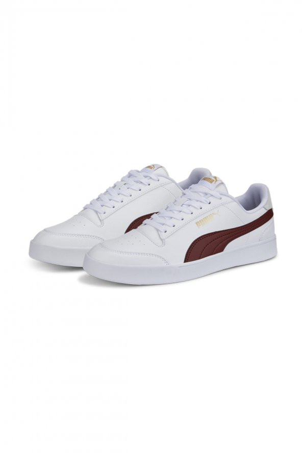 Unisex Sneaker - Puma Shuffle Puma White-Intense Red-Puma - 30966823 - 3