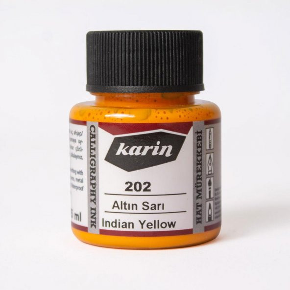 Karin Hat Mürekkebi 45ml Safran 202 ürün görseli 1