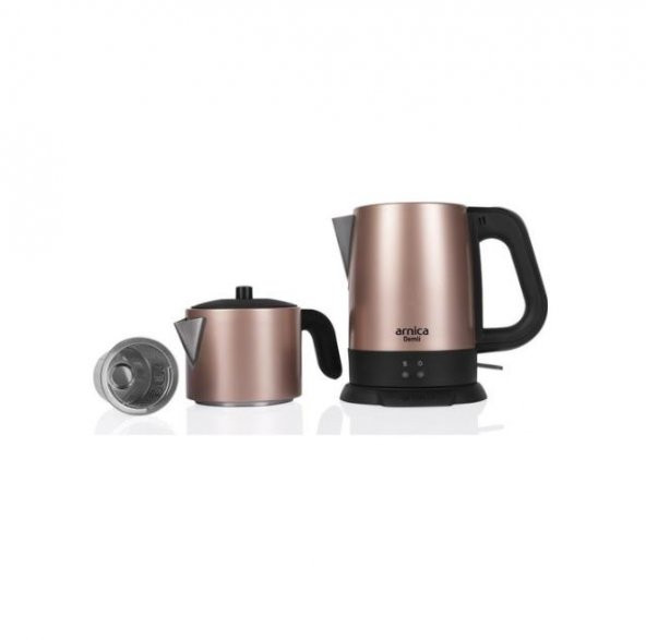 Arnica IH33151 Demli Çelik Çay Makinesi Rose - 2