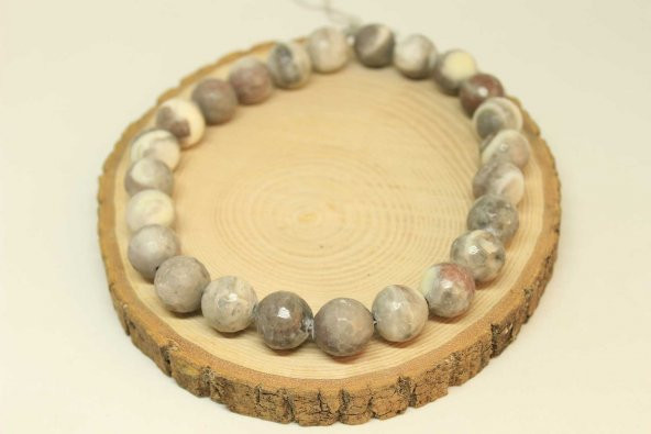 Jasper Taşı YARIM Dizi 14-15mm Aralığı (25870) (18cm uzunluğundadır) - Resim 3