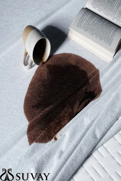 SUVAY Su Sıvı Geçirmez Fitted Pamuklu Alez Çarşaf Tek ve Çift Kişilik Yatak Alezi - Resim 4