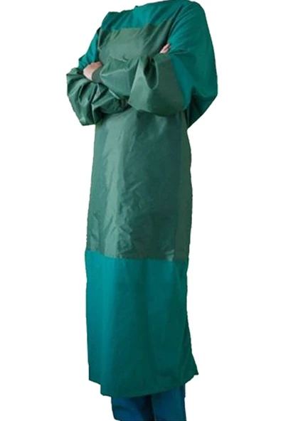 SUVAY Cerrahi Box Önlüğü Ameliyathane Doktor Boks Önlüğü Yıkanabilir Çok Kullanımlık Önlük - Resim 3