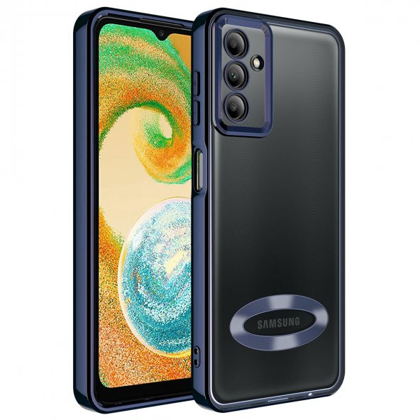 Galaxy A54 Kılıf Kamera Korumalı Logo Gösteren Zore Omega Kılıf - 10