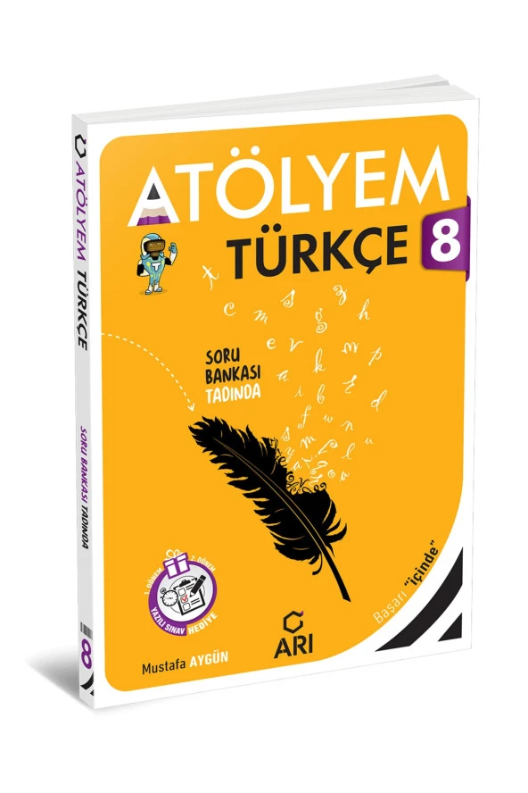 Arı 2024 8. Sınıf TürkçeMino Türkçe Atölyem Soru Bankası Tadında