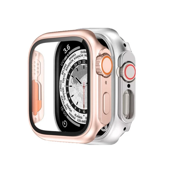 BİNANO APPLE WATCH 41MM ULTRA DÖNÜŞTÜRÜCÜ ROSE GOL