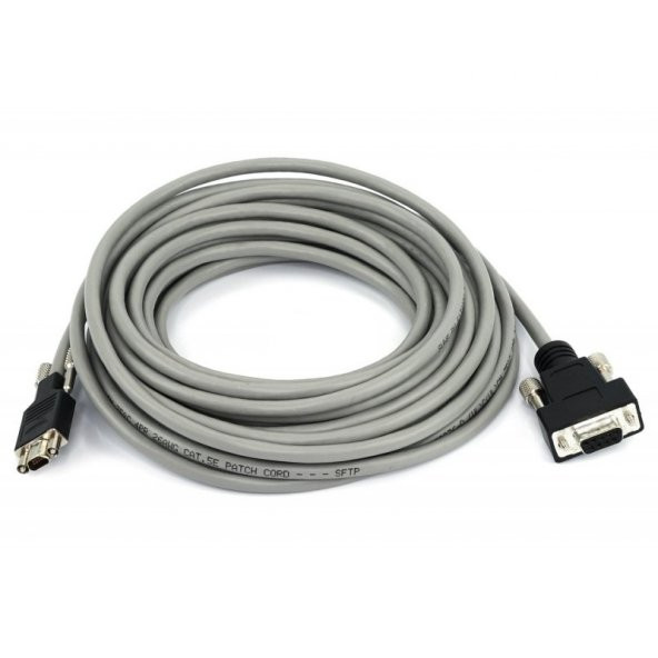 038-003-084 Null Modem Micro-DB9 to DB9/F Serial Cable Rev A07