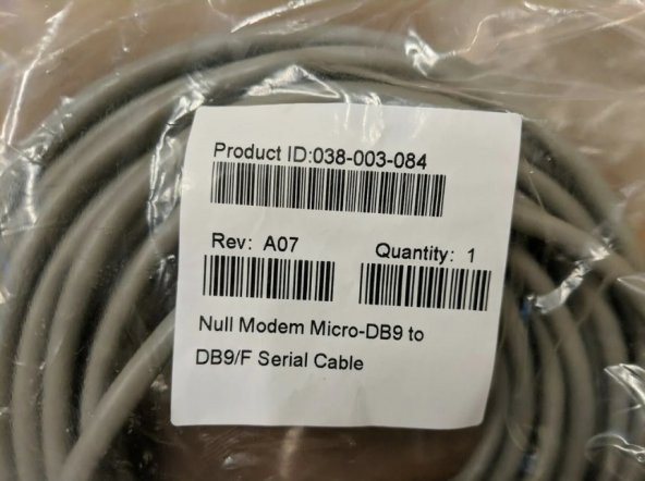 038-003-084 Null Modem Micro-DB9 to DB9/F Serial Cable Rev A07 - 5
