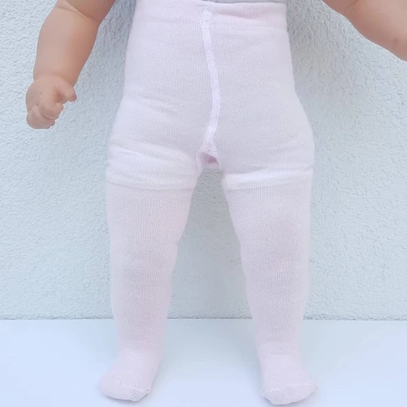 Pembe Bebek Külotlu Çorap - 2