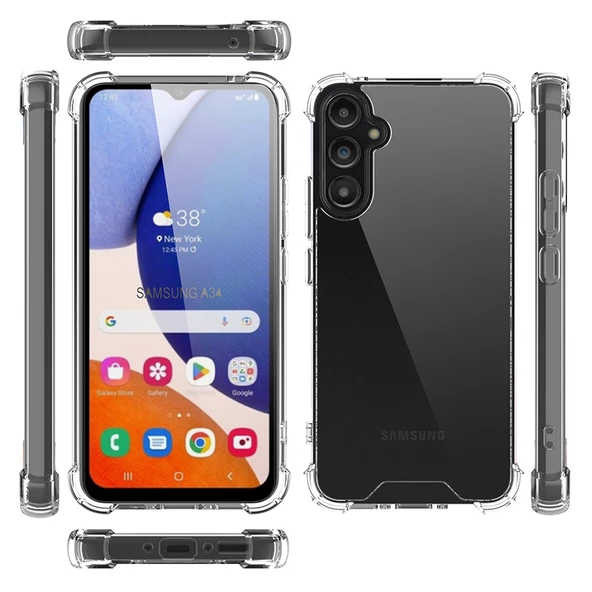 Galaxy A34 Kılıf Zore Nitro Anti Shock Silikon Kılıf - 2