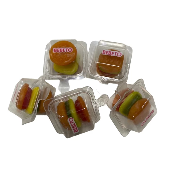 Bebeto Burger Xs Şekerleme 10 Gr 80 Adet - 3