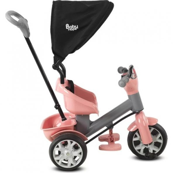 BABYHOPE 121 BOBO SPEED TENTELİ(PEMBE-GRİ) - 2