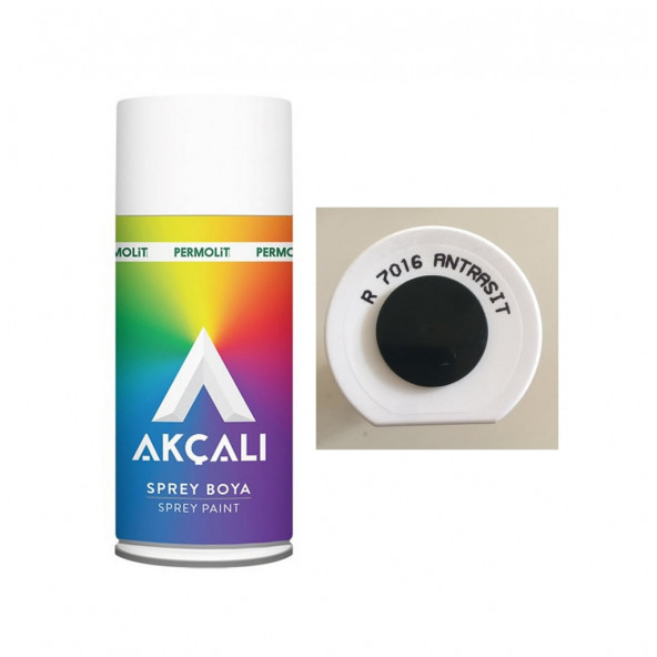 Akçalı Sprey Boya ANTRASİT (RAL-7016) 400 ml