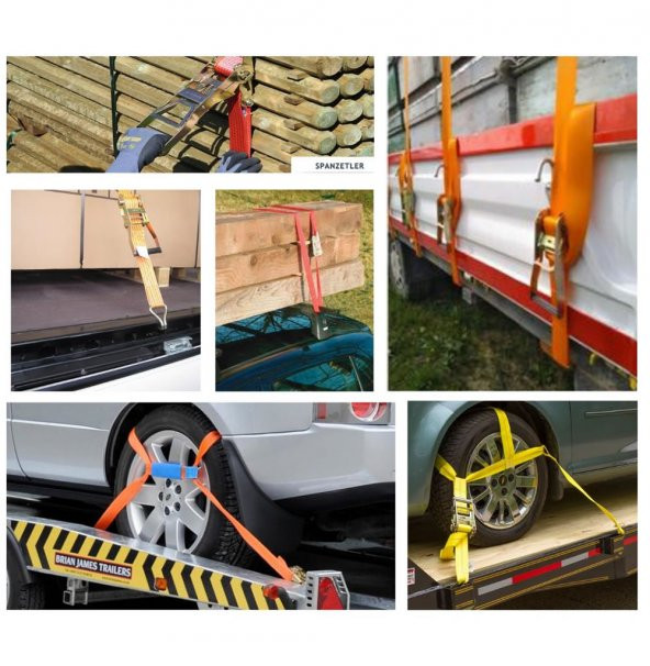 SPANZET CIRCIRLI YÜK GERDİRME KİTİ 4 MT - SPANZET TAKIM - Resim 3