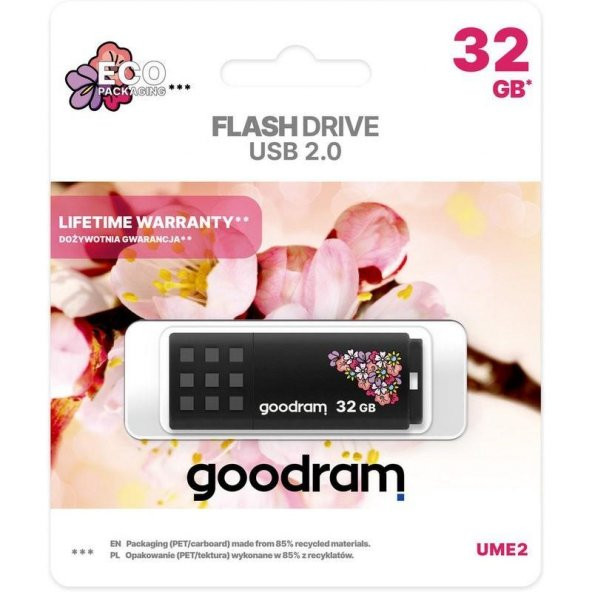 GoodRam UME2 32 GB Flash Drive USB 2.0