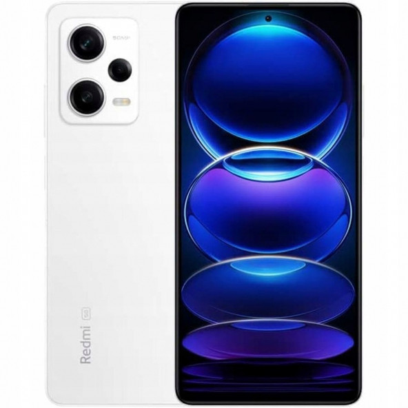 Redmi Note 12 Pro 5G 8GB + 256GB Beyaz Cep Telefonu (İthalatçı Garantili)