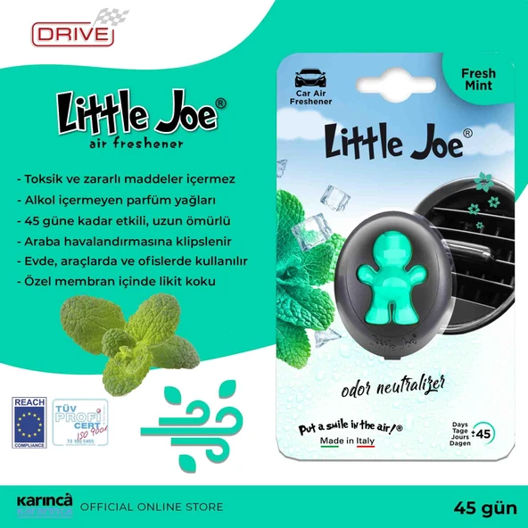 Little Joe Membrane Araba Kokusu Fresh Mint (Taze Nane) - 3