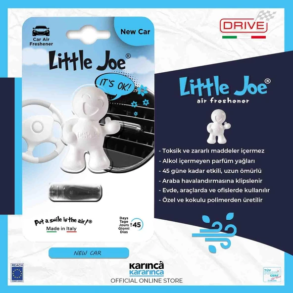 Little Joe Thums Up New Car Kalorifere Geçme Oto Kokusu Yeni Araç - 3
