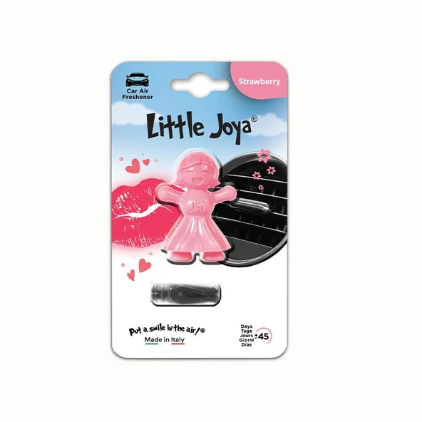 Little Joya Strawberry Kalorifere Geçme Oto Kokusu Çilek